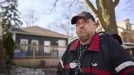 He was evicted and his home was later listed on Airbnb. Meanwhile, his landlord hosted a charity event to end homelessness