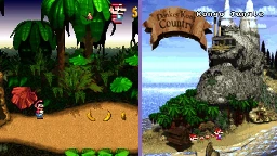 Donkey Kong Country ROM Hack Swaps DK For Mario